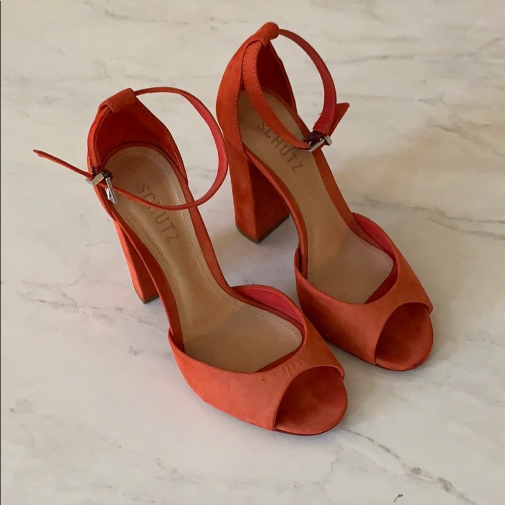 Schutz Block Heel